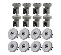 DEYIN Rouleaux de panier for lave-vaisselle, roues de lave-vaisselle Roue de panier inférieure for roues de lave-vaisselle