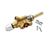 DEYIN Soupape de sécurité de gaz en laiton for barbecue, basse pression avec sortie d'unité magnétique Orkli avec filetage 7/16 - 24unf, accessoire de fournitures