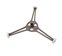 DEYIN Support de plateau tournant en verre plat Support de plateau en forme de triangle Support de montage for pièces de réparation de four à micro-ondes