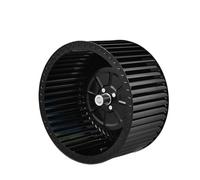DEYIN Turbine de hotte de cuisine, ventilateur silencieux, roue éolienne d'échappement de fumées, trou Central, ventilateur à turbine de 10mm/12mm(238x125x12mm)