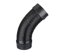 DEYIN Tuyau de Ventilation d'air Id110mm/160mm, conduit d'échappement Flexible 550mm, système d'air, silencieux de salle de bains, réducteur de bruit, tuyau de conduit(Id110mm)