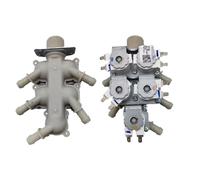 DEYIN Vanne d'entrée for Machine à laver à tambour, électrovanne BH451D0H IV-15S-3 DC, système d'entrée d'eau, écran filtrant(12V)