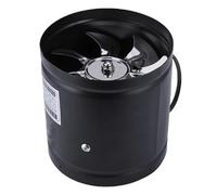 DEYIN Ventilateur d'air de ventilateur de 4 pouces for la cuisine à la maison ventilateur d'extraction de tuyau en métal Mini extracteur salle de bains toilettes ventilateur mural ventilateur de condu