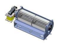 DEYIN Ventilation à flux transversal à flux d'air élevé 60*120mm 60*180mm ventilateur d'ascenseur à flux transversal transformateur de châssis ventilateur de refroidissement ventilateur refroidisseur