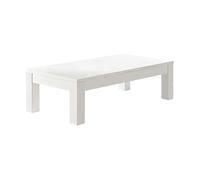 DEYTON - Table Basse L127cm Laquée Blanc Brillant - Altobuy Blanc