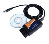 Dezanyc Elm 327 OBD2 Adaptateur USB 327 OBDII avec Outil de Scanner PIC18F25K80