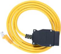 Dezanyc ENET OBD2 Câble Ethernet RJ45 vers adaptateur OBDII OBD2 compatible avec ista série F G