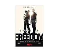 DEZARO Poster de film Sound of Freedom - Impression sur toile - Décoration murale pour salon, chambre à coucher - Style sans cadre - 30 x 45 cm