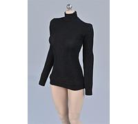 DEZARO Vêtements pour femme 1/6 - Stretch - Épais et rayé - Pour femme - 30,5 cm - PH TBL JO Action Figure Body (noir)