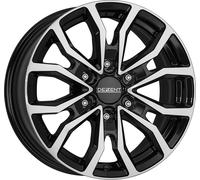 DEZENT Jante KC dark 7x18 ET25 6x139.7 TKCFDBP25E compatible avec Toyota HILUX Pick-up LAND CRUISER