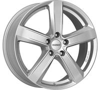 DEZENT Jante TU silver 7x17 ET42 5x112 TTUY8SA42E compatible avec Audi A4/S4 A4/S4/RS4 Avant A5/S5 Avant A5/S5 Limousine A6/S6 (C8) A6/S6/RS6 Avant (C8)
