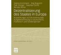 Dezentralisierung Des Staates In Europa