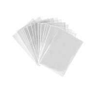 DEZHI Lot de 100 sachets en cellophane transparent, 10 x 15 cm, sacs à biscuits de qualité supérieure, durables, en matières sûres, conviennent à tous les types d'emballages de bonbons