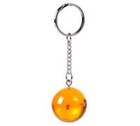 DEZP 1 Pièce 3D Dragon Ball Keychain Ball Key Chain, Porte Clé Pour Dbz Pour Sacs, Téléphones Portables, Clés, Portefeuilles, Cartables(1Étoile) (1 étoile)
