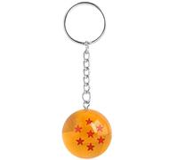 DEZP 1 Pièce 3D Dragon Ball Keychain Ball Key Chain, Porte Clé Pour Dbz Pour Sacs, Téléphones Portables, Clés, Portefeuilles, Cartables(1Étoile) (7 étoiles)