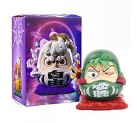 DEZP one peice zoro Figurines Daruma Japonaises Symboles De Chance DéCoration Polyvalente Pour Maison Et Bureau