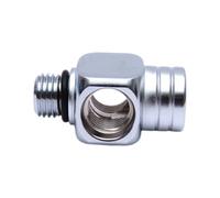 Dezzhou Dives Kayaks 1ère étape haute presse 1 à 3 7/16 Adaptateur de tuyau de plongée haute pression pour plongée sous-marine et plongée avec tuba