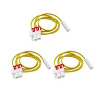 Dezzhou Lot de 3 capteurs de température de rechange pour réfrigérateurs - Kit d'entretien pour réfrigérateur - Fonction de dégivrage - Sonde facile à installer