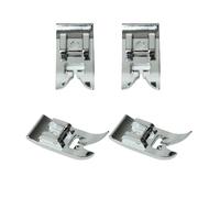 Dezzhou Pied presseur à coudre avec fonction de couture droite en zigzag pour machines à coudre domestiques 4 pièces machines domestiques à tige basse