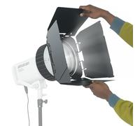 DF-20 Bowens Mount Lentille Fresnel avec Amovibles Volets Coupe-Flux