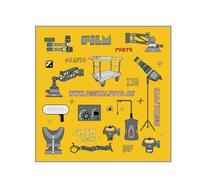 DF DIGITALFOTO Magic Wrap pour Objectif d'appareil Photo, Chiffon de Protection Autocollant, Pochette Anti-poussière et Anti-Rayures pour photographes, Nettoyage et Protection, 35 x 35 cm