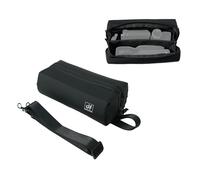 DF DIGITALFOTO Sac de transport de protection pour Osmo Pocket 3, étui de rangement portable résistant aux éclaboussures et aux chocs, compatible avec DJI Pocket 3 Creator Combo, noir