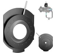 DF DIGITALFOTO Spots Snoot Iris Diaphragme pour un contrôle précis de la lumière pour photographie en studio, accessoire d'objectif optique réglable pour SNOOT-BM, résistant aux hautes températures