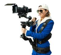 DF DIGITALFOTO Thanos-SE Gimbal SteadiCam Support Gilet System, Compatible avec DJI RS4/RS 4 Pro/RS3/RS 2 PRO, ZHIYUN Crane 3S/2S, Charge utile 2 à 8 kg, adaptateur broche 16 mm inclus