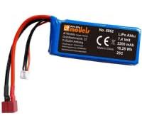 DF-MODELS Batterie Lipo 2S 7.4 V 2200mAh 6962