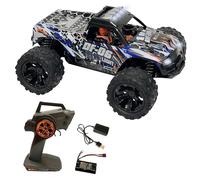 DF Models DF06 3134 Light Truck RTR (L x l x H) 31 x 23,5 x 14 cm, environ 1000 g, échelle 1:14, jusqu'à 40 km/h, à partir de 14 ans, avec batterie et câble de charge USB, voiture télécommandée, jouet