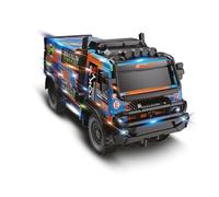DF Models Mountain Truck Rally Van RTR 3139 (L x l x H) 22 x 8,5 x 11 cm, Environ 250 g, échelle 1:18, avec éclairage LED, à partir de 6 Ans, avec Batterie et câble de Charge USB, Voiture