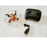 DF Models SkyWatcher 9650 Drone Magic RTF (Longueur x Largeur x Hauteur 150 x 150 x 35 mm, Poids 50 g, diamètre 15 cm, Anneau LED, à partir de 8 Ans, Jouet, télécommandé)