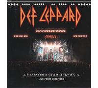 DЕF ԼΕΡΡΑRD - ~ ⱰІΑΜՕΝⱰ ՏΤΑR ΗΕRՕΕՏ ~ ԼΙVΕ FRՕΜ ՏΗΕFFІΕԼⱰ ❨2ԼΡ ΒԼΑСΚ, RΕD & ԜΗΙΤΕ ՏΡԼΑΤΤΕR VΙΝΥԼ❩