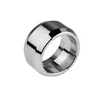DFADSVCNM Anneau pénien en acier inoxydable SM 5 tailles, anneau de gland, anneaux péniens en métal SM, gland, bijoux intimes, jouet sexuel retardateur for hommes couples(30mm)