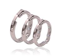 DFADSVCNM Anneau pénien magnétique SM en acier inoxydable, taille réglable, retardement de l'éjaculation, anneaux de bondage, anneau de gland, anneau de prépuce, jouets sexuels for hommes(29/32mm)