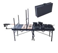 DFADSVCNM Chaise de sexe pliable BDSM, canapé sexuel avec machine sexuelle, menottes, menottes aux chevilles, collier, ensemble de bondage, meubles sexuels, jouets sexuels BDSM for couples