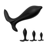 DFADSVCNM Gode anal en silicone S/M/L, perles anales, dilatateur de prostate, point G, crochet anal, bondage, jouets sexuels érotiques for femmes, hommes et couples(S+M)