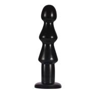 DFADSVCNM Gode anal SM avec 3 boules, perles anales XL, masseur de prostate for point G, dilatateur d'anus avec ventouse, perles anales, masturbation for hommes et femmes(L)