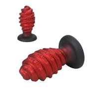 DFADSVCNM Gode anal SM en silicone avec ventouse, dilatateur d'anus géant et souple, boules anales, jouet sexuel for la prostate, for hommes, femmes et couples (XXL)(S)