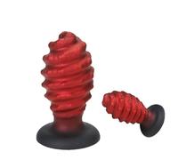 DFADSVCNM Gode anal SM en silicone avec ventouse, dilatateur d'anus géant et souple, boules anales, jouet sexuel for la prostate, for hommes, femmes et couples (XXL)(XXL)