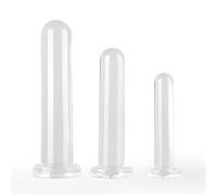 DFADSVCNM Gode anal SM, perles anales S/M/L, masturbateur for prostate, point G, dilatateur d'anus, jouet sexuel for homme, femme, couple(Transparent-L)