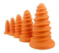 DFADSVCNM Gode fileté SM 5 tailles avec ventouse, grand gode anal, dilatateur d'anus, masseur de prostate, masturbation vaginale, jouets sexuels for hommes et femmes(XL)