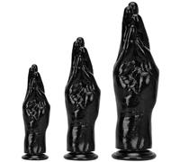 DFADSVCNM Gode poing, gros gode fisting, énorme gode, point G, masturbation, succion, grosse main, pénis, gode anal, jouets sexuels for hommes et femmes(L)