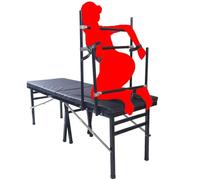 DFADSVCNM Lit de sexe BDSM, chaise de sexe, canapé de sexe avec gode, machine de sexe et menottes, menottes de cheville, collier, ensemble de bondage, meubles de sexe pliables for couples