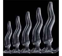DFADSVCNM Perles anales en silicone SM, grand gode anal, masturbateur anal doux for gay, massage de la prostate, dilatateur d'anus, jouets sexuels for femmes, hommes et couples(XS)