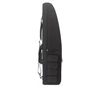 DFANCE Tactique Long Fusil Carrier Fourreau Sac,Fusil de Chasse Rembourée Sac Tactical Double,Multifonction Housse de Protection pour Fusils,Oxford pour Transport Arme,Noir,100CM/39.4IN
