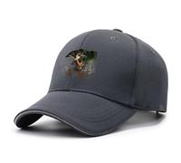 DFARYUP Attack On Ti-tan Hommes Coton Classique Cap, Casquette Baseball Ajustable pour Toutes les Saisons, Casquette de Running Plein Aire et Les Loisirs, Visière(Dark Navy)