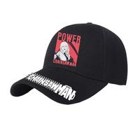 DFARYUP Chains-aw Man Hommes Coton Classique Cap, Chapeau de Soleil Lègére Respirant Confortable, Casquette de Golf Motorcycle Réglable, Visière(Black 16)