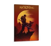 DFBDJASD Kingdoms of Amalur Punishment Poster décoratif sur toile sur toile pour chambre à coucher (60 x 90 cm)