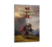 DFBDJASD Poster de jeu vidéo King's Bounty - Impression sur toile - Décoration murale moderne pour chambre à coucher - 20 x 30 cm